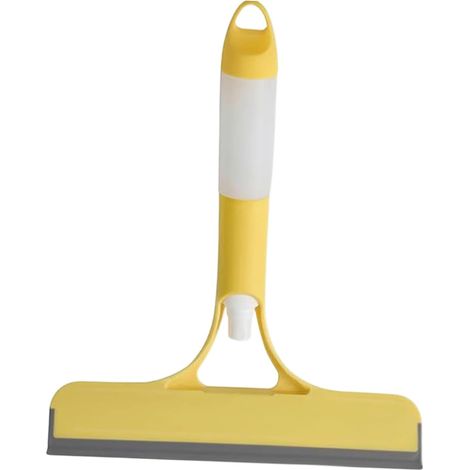 Raclette à vitres - Nettoyeur vitres - Nettoyeur de Brosse récurer manche ergonomique douche (1/5)
