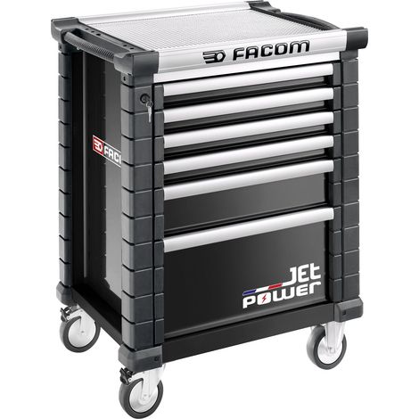 Chariot à outils Facom 6 tiroirs 814 x 1005 x 575mm ( Prix pour 1 )