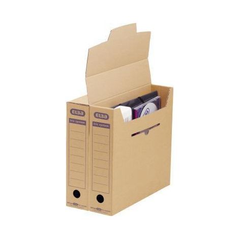 ELBA Archivbox tric System 100421087 für DIN A4 naturbraun (1/2)