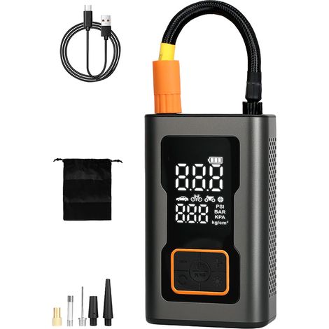Manan Car Tyre Inflator Digital Portable Tyre Air Compressor Pump 12V Electric (1/5)