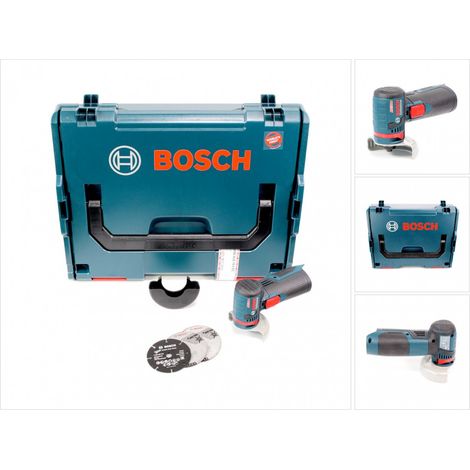 Bosch Professional – Meuleuse angulaire sans fil 10,8V – Disque 76mm – Moteur EC performant – Changement rapide de disque – Pour découpe et ébarbage précis - 06019F2003