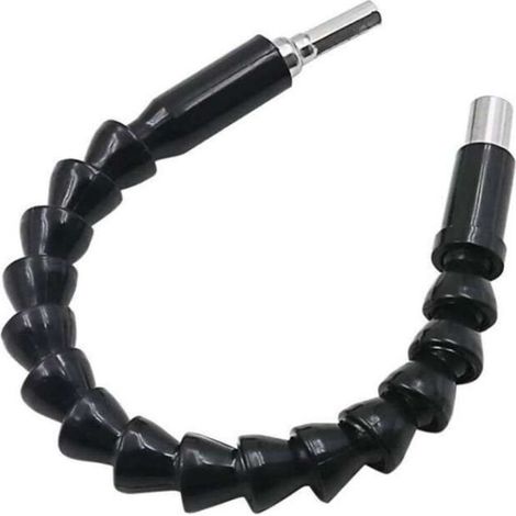 YMYNY Aimant pour perceuse-visseuse avec tige flexible, tige d'extension flexible pour tournevis hexagonal (295 mm) pour perceuse-visseuse (1/3)