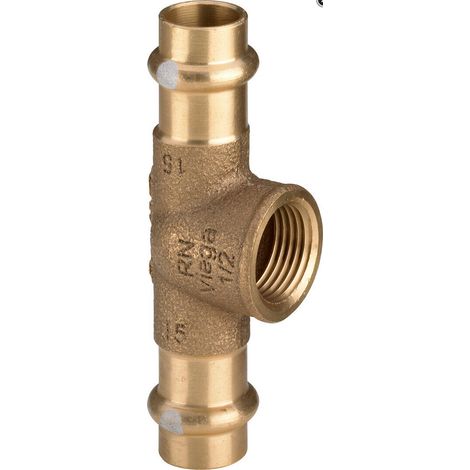 Viega Té Profipress S fonte rouge Mâle 22x1/2 x22mm