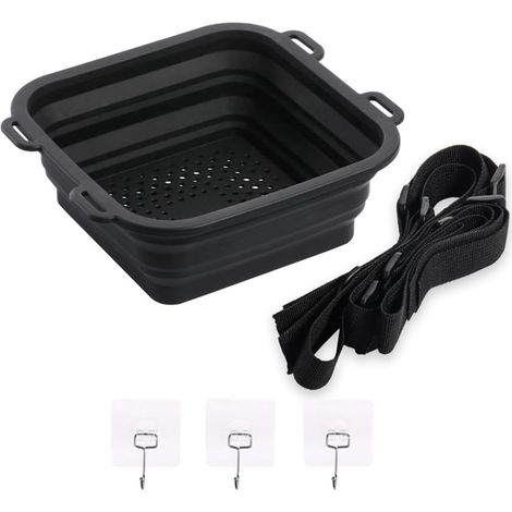 Seau de Bain de Glace Portable en Silicone Pliable pour Douche Rafraîchissante pour Thérapie par Douche Froide (1/5)