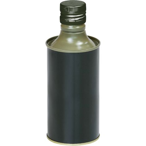 Latta a Bottiglia 500ml per olio con tappo a vite e salvagoccia STI (1/4)