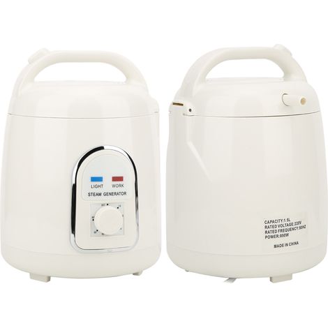 Générateurs de vapeur pour saunas et spas antidéflagrants de 1,5 L, appareils de production de vapeur, machines à vapeur, outils d'évaporation (prise UE 220 V) (1/5)