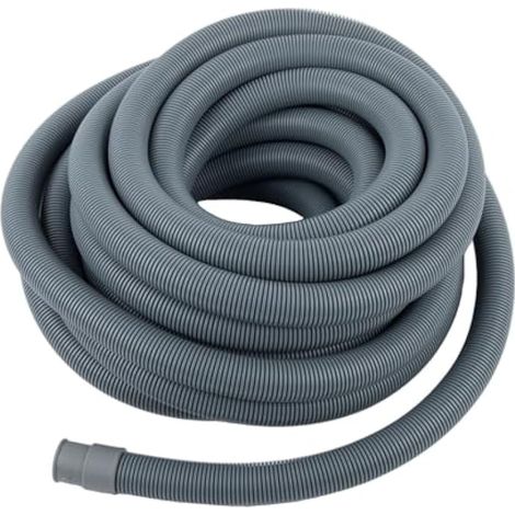 Design élégant, ce tuyau de vidange de 10 m s'adapte à la plupart des machines à laver et lave-vaisselle sans complications (1/4)