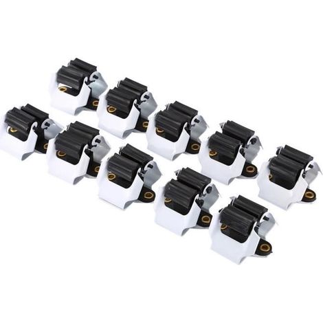 Support mural pour outils de jardin, 10 pièces, organiseur de (1/4)