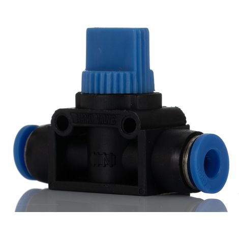 Vanne pneumatique RS PRO HVFF Poignée rotative, 8mm ( Prix pour Paquet de 10 ) (1/3)