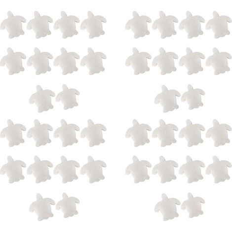 40 piezas de esponjas absorbentes de aceite reutilizables para la limpieza de filtros de piscinas y jacuzzis. (1/4)