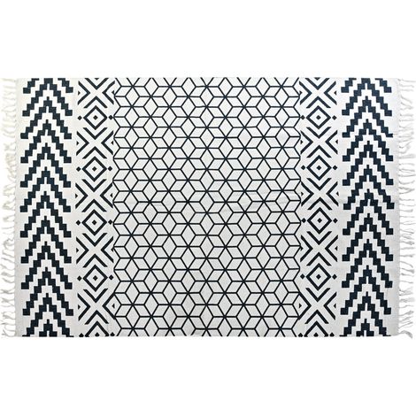 DKD Home Decor Tapis Gris Blanc 160x230 cm (1/4)