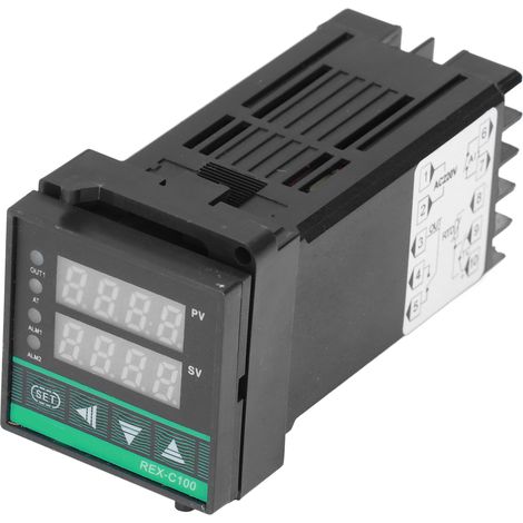 Régulateur de Température PID Numérique Intelligent avec Sortie Relais AC220V (1/5)