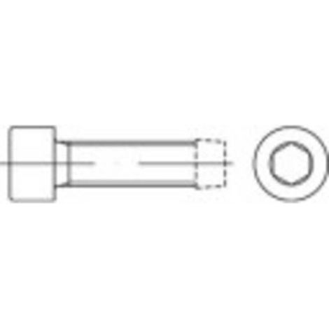 [GEBRAUCHT] B-Ware Toolcraft Gewindeschraube M6 40mm Innensechskant DIN 7500 Stahl 250 Stück (1/2)