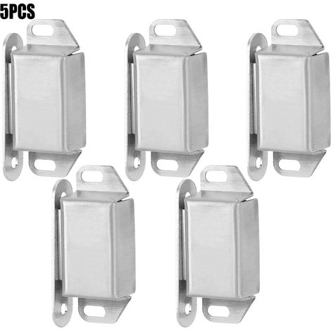 5-teiliges Set magnetischer Türschließer für Schränke und Regale, Möbelbeschläge (1/5)