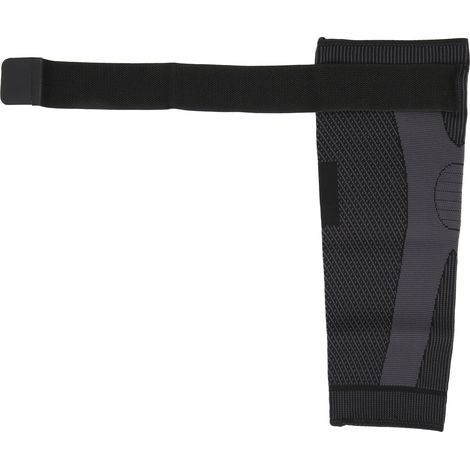 Homme Femme Sport Vélo Genouillère Fitness Running Élastique Manchon de Compression Maintien Noir Taille XXL (1/5)