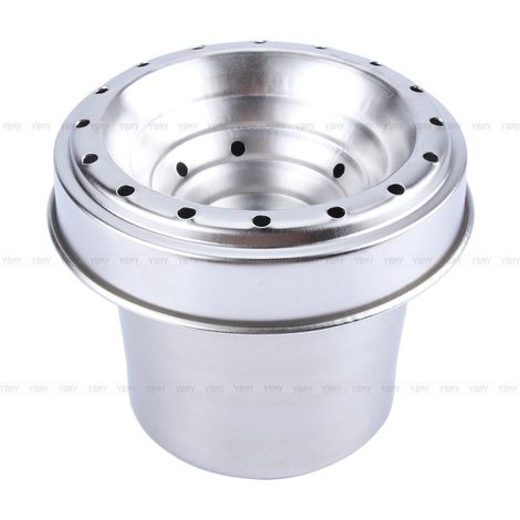 Presse-agrumes manuel en acier inoxydable, plaqué argent (1/5)