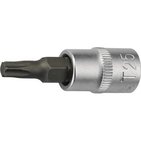 TECWERK Steckschlüsseleinsatz 1/4 Zoll TX T25 L.32mm TECWERK