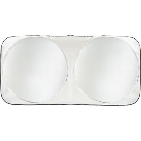 Pare-brise pare-soleil pliable pour fenêtre, protection contre les rayons UV et la chaleur, accessoires d'intérieur de voiture 190x9 0cm/74.8x35.43in (1/5)