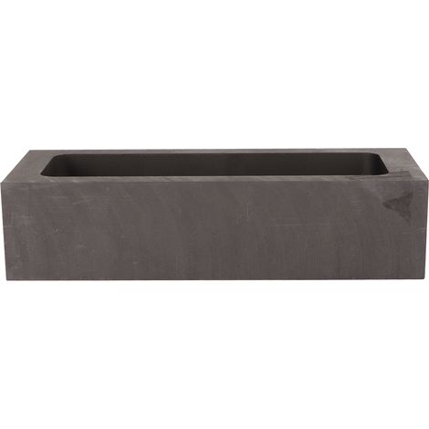 Moule à lingot en graphite, moule de coulée barre 105x35x20mm intérieur, 125x50x30mm extérieur, pour travail des métaux, coffrage de fusion, outil de fonderie (1/5)