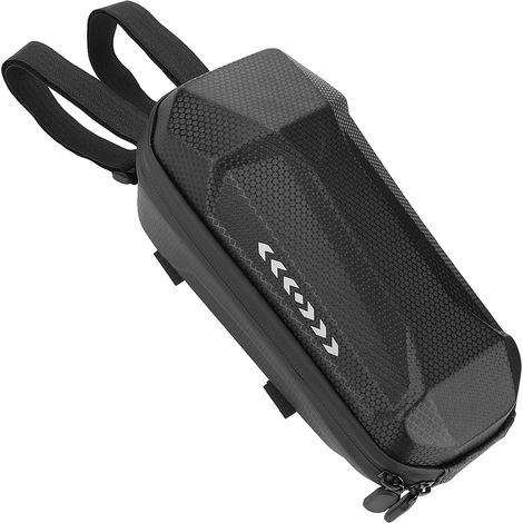 Sacoche avant 2L pour trottinette électrique, sacoche de guidon en EVA étanche pour vélo électrique et trottinette électrique. (1/5)