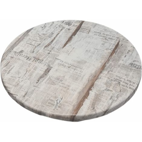 Plateaux de Table stratifiés moulés - diamètre 60 cm - lot de 6 - Prodirest (1/3)
