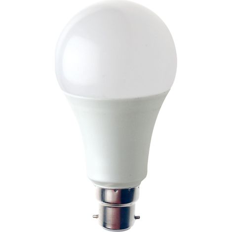 Velamp lampadina LED forma a goccia (A60) - Copertura opale - Attacco a baionetta (B22) Francia - Potenza 15W Equivalenti 100W - Luminosità 1521ln - Temperatura colore 4000K (luce naturale) (1/5)