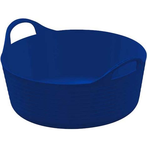 Rosso - Secchio in plastica flessibile 15 lt