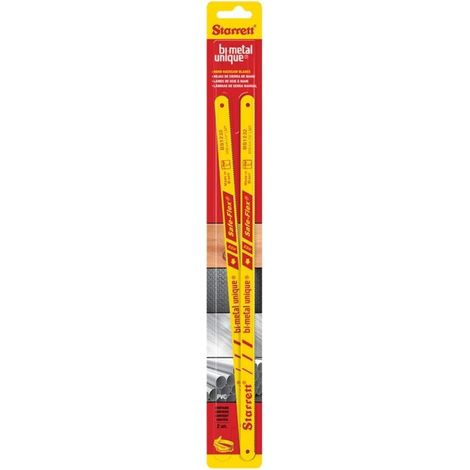 Bi-Metal Unique Safe-Flex Hacksaw Blades 300Mm (12In) X 32Tpi Pack 2