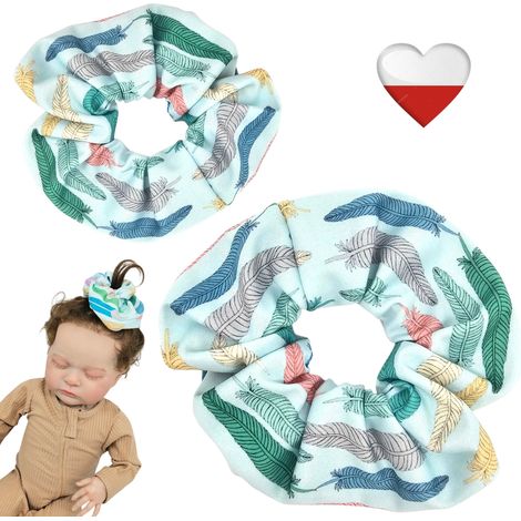 Diadema de plumas mini para niñas NappiMe Hair Bands (1/3)