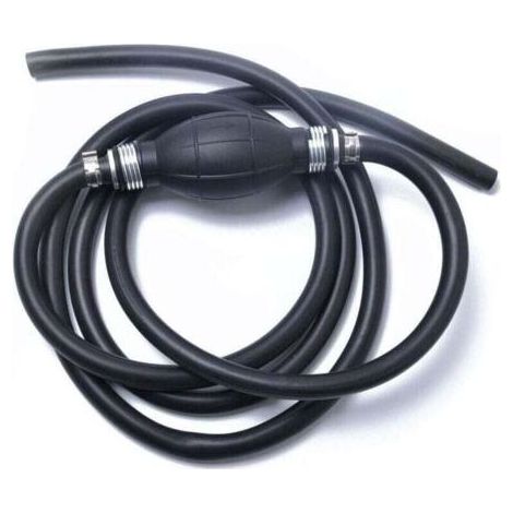Tuyau Carburant Pompe, XU,Poire amorçage Bateau,Universelle Pompe à Essence de d'Aspiration Siphon Eau/essence avec transfert carburant(8mm) - (1/4)