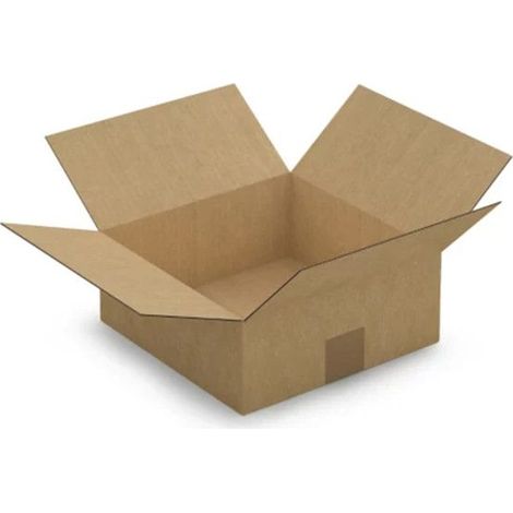 Carton d'emballage 25 x 25 x 10 cm - Simple cannelure