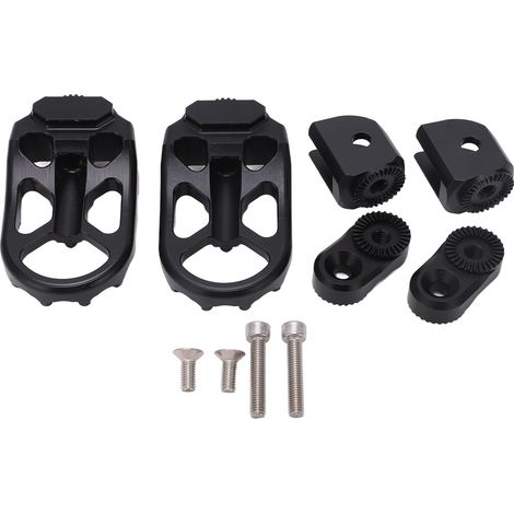 Étuis universels pour étriers de frein, en alliage d'aluminium robuste, protection noire, petite taille (1/5)