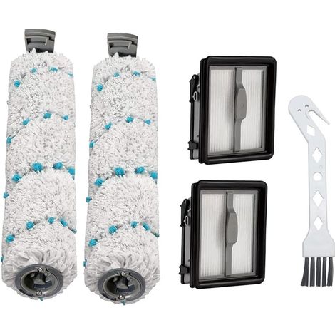 Rouleau de brosse multi-surfaces compatible avec Bissell CrossWave X7/3350F/2832Z/2955Z Pet Pro CrossWave sans fil tout-en-un aspirateur sec et humide (1/5)