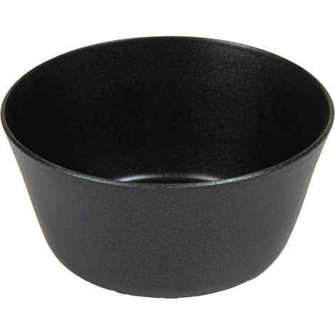 de Pou Bol 160 ml Ø 7 x 3,75 cm Noir Inox (1/4)