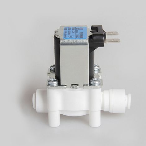 Vanne électromagnétique 24V pour purificateur d'eau, robinet d'entrée et d'évacuation, kit filtre domestique, accessoire machine à osmose inverse avec rinçage automatique, vanne 3 points pour eaux usé (1/5)