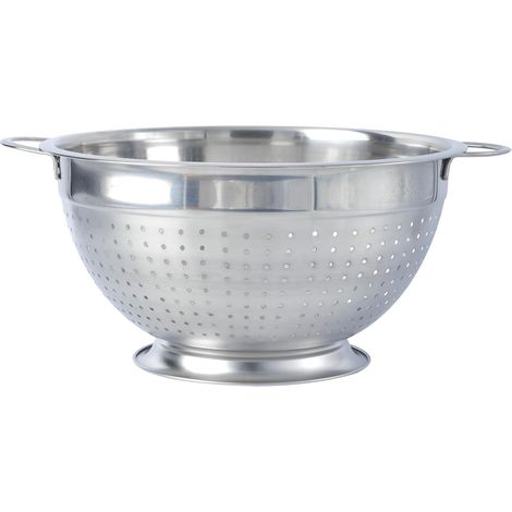 Passoire De Cuisine Grand Volume, Ø 32 Cm, Inox, Argent