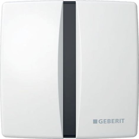 Geberit Basic système de commande pour urinoir alimentation par batterie 16x16cm avec infrarouge pour commande par l'avant blanc alpin (1/4)