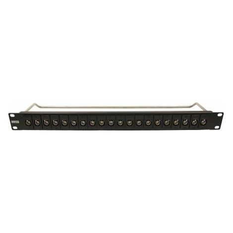 Panneau de brassage BNC Rack à ressort 20 Ports, Hauteur 1U ( Prix pour 1 )