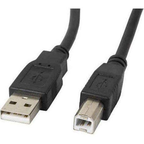 Cavo USB 2.0 Lanberg AM-BM in ferrite, 0,5 m, nero