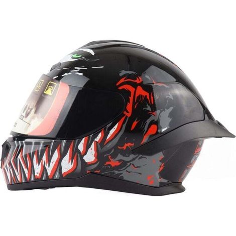 Motorcycle Helmet Full Face Helmet, Ideal for Men and Women, Our Road Motorcycle Helmet is Ideal for Long Trips