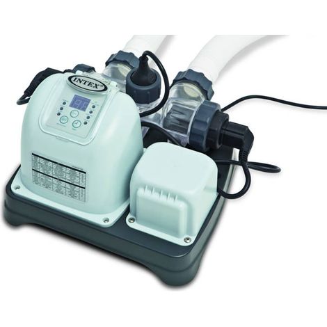 Intex – Electrolyseur de piscine automatique au sel 70m3 – Système OEC pour désinfection – Fonctionnement 24H/24 – Installation facile