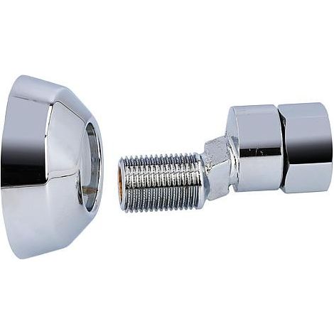 Excentreur 17mm DN15 1/2" male x DN20 3/4" ecrou modele suisse