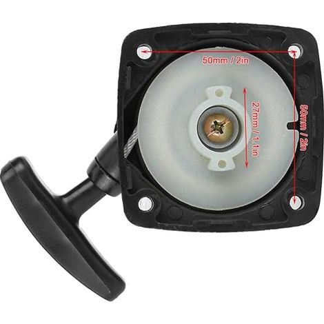 Manual Engine Start Starter with Recoil Hedge Trimmer Replacement Parts for 1E32F Engine (1/4)