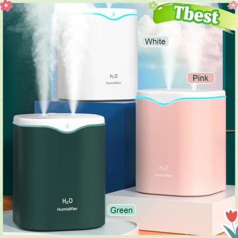 Tbest Humidificateur de chambre à coucher Tbest Humidificateur à brume Humidificateurs à electromenager humidificateur (1/5)