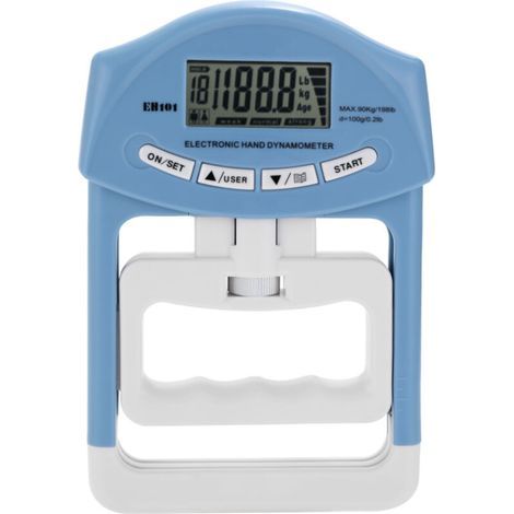 Digitales elektronisches LCD-Dynamometer, Messgerät für Griffkraft, Gymnastikübungen, Messung der Muskelgriffkraft (1/5)