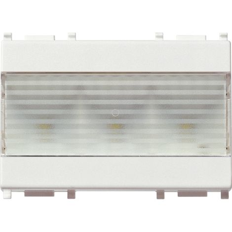VIMAR - 14384 Lámpara de emergencia LED 3M 120-230V Blanca