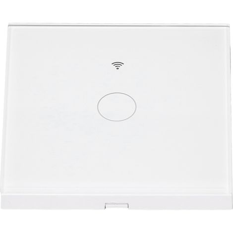 Smart-Touch-Wandschalter mit Funkfernbedienung, 1-polig, kein Neutralleiter erforderlich, RF433 (1/5)