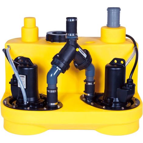 Jung Pumpen Compli 1008/2 Fäkalienhebeanlage M 400V mit Multicut Schneidsystem