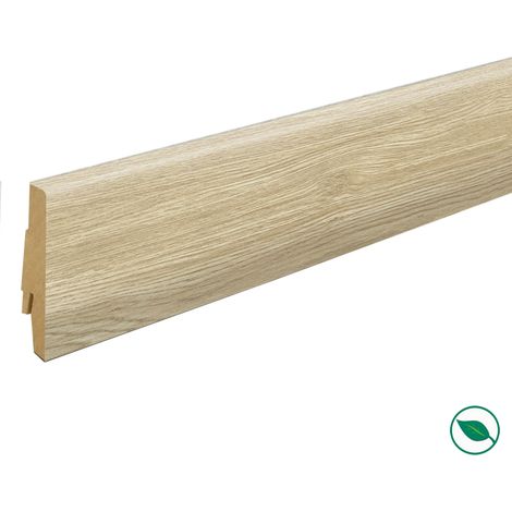 Pack 5 Plinthes décoratives K269 eggshell oak 2400 x 70 x 19 mm.PEFC 70% (1/4)
