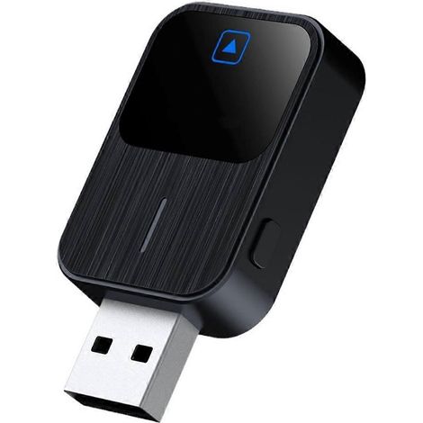 Adaptateur CarPlay pour iPhone et Android (filaire vers sans fil) - Boîtier d'intelligence artificielle CarPlay (1/4)
